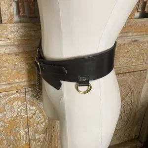 Barcelona | Accessories | Barcelona Wide Leather Belt Made  display picture 2